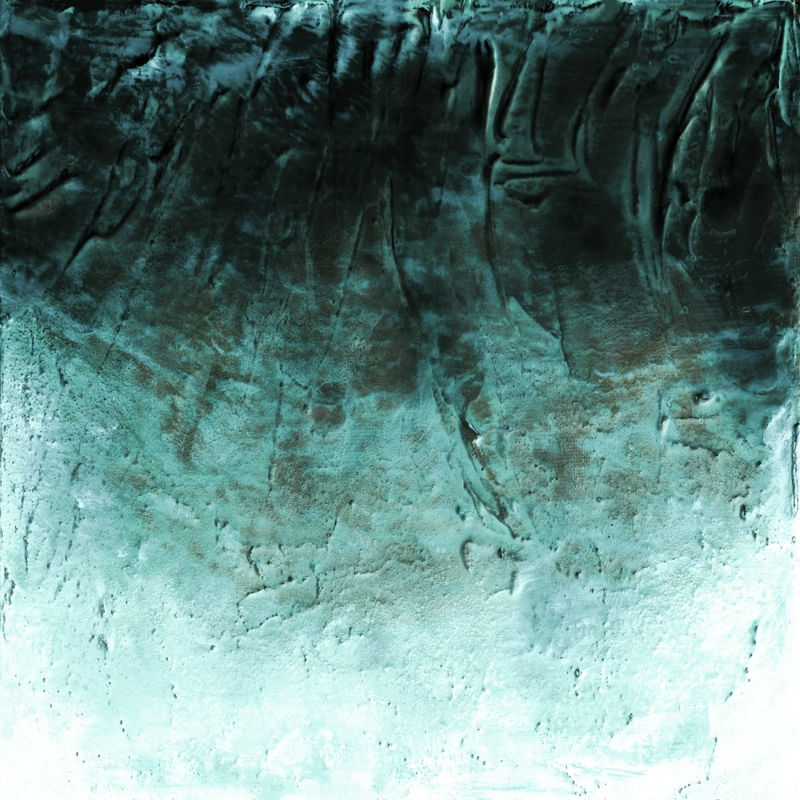 BENEATH THE VEIL 2, INVERTED - MODERNO ELEGANTE ABSTRATO PINTURA