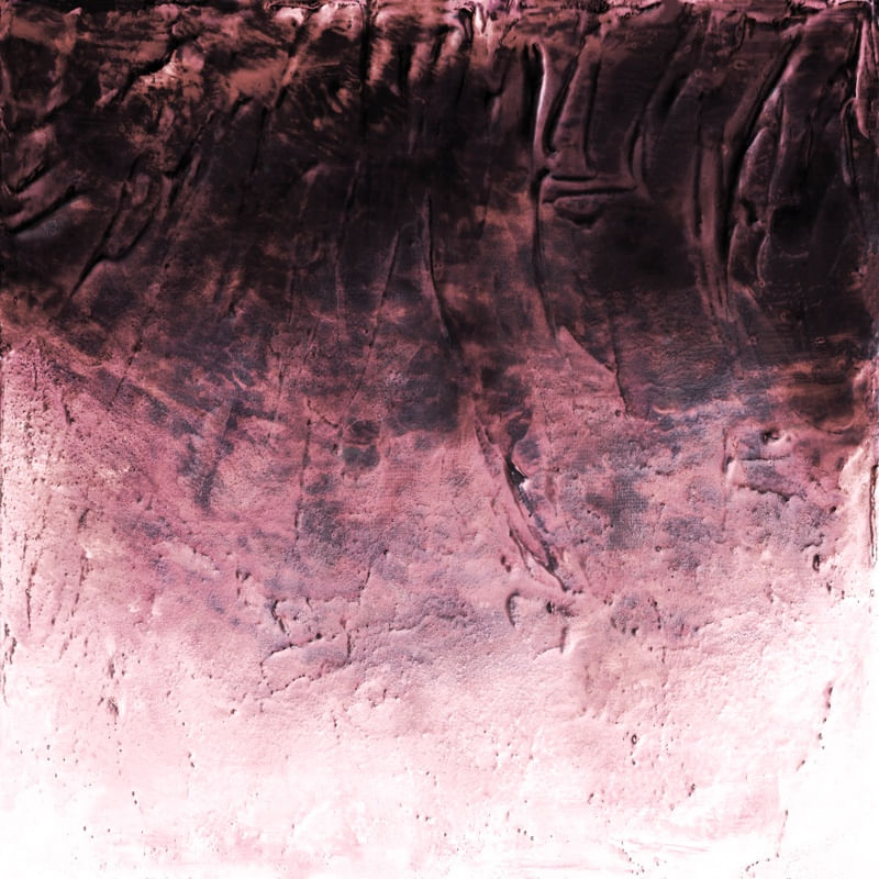 BENEATH THE VEIL 4, INVERTED - MODERNO ELEGANTE ABSTRATO PINTURA