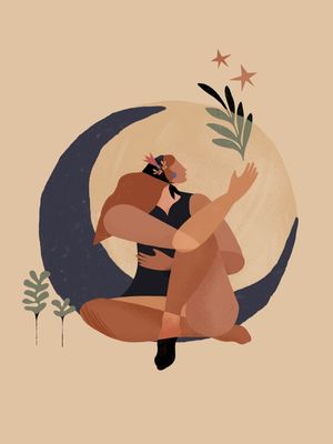 NAIF | MULHER E LUA