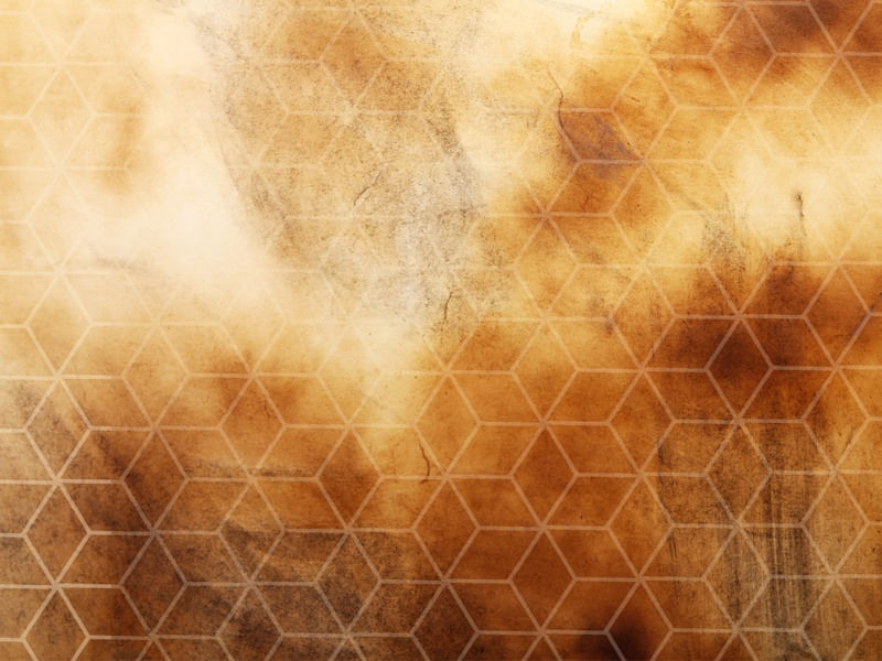 GEOMETRIC CUBES GOLD PART 2 OF 2