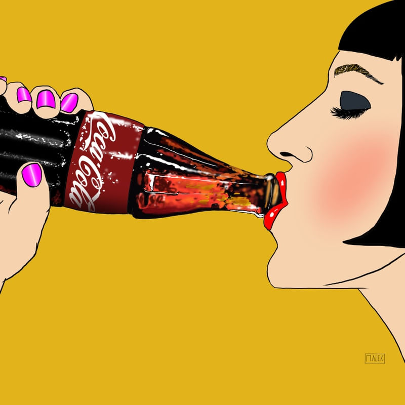 COCA-COLA FORMATO QUADRADO