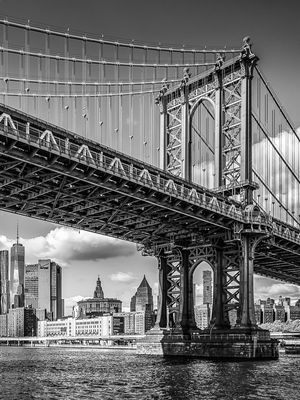 MANHATTAN BRIDGE, NEW YORK CITY - DÍPTICO DIREITA