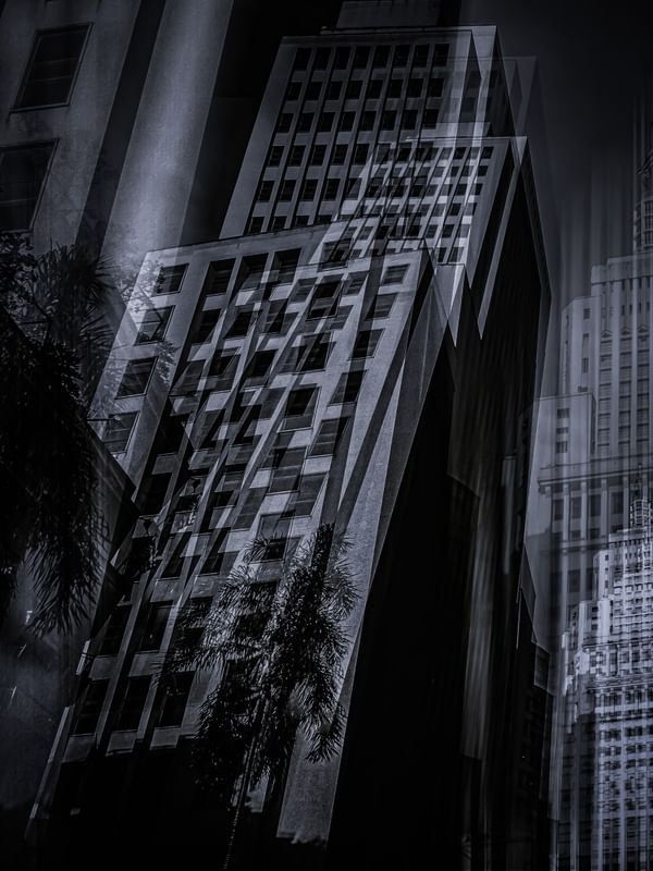 CENTRO HISTÓRICO DE SÃO PAULO SURREAL - DÍPTICO ESQUERDA 2/2