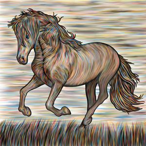 CAVALO EXPRESSIONISTA 1