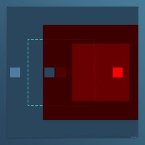 RED ON BLUE 02