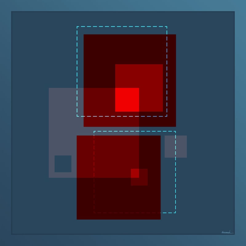 RED ON BLUE 03
