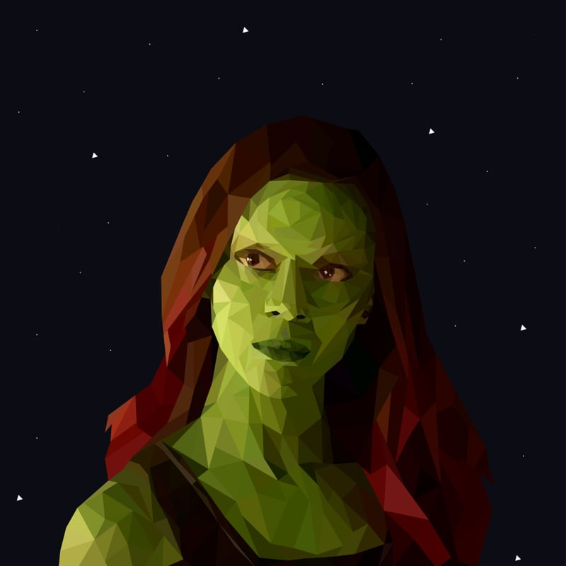 GAMORA POR TAMIRES AMORI