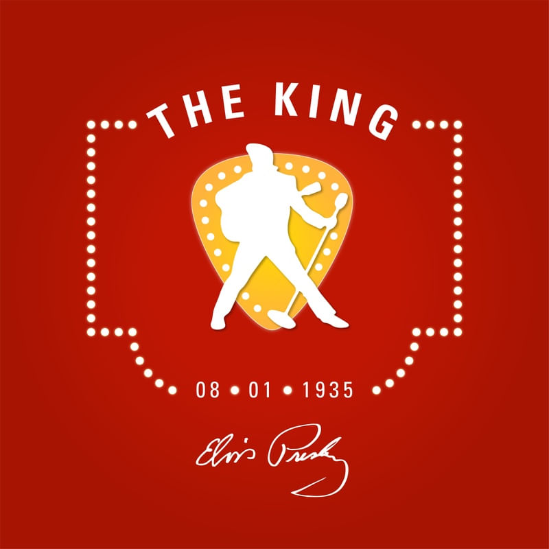THE KING - ELVIS PRESLEY