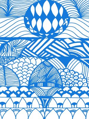 ZENTANGLE AZUL