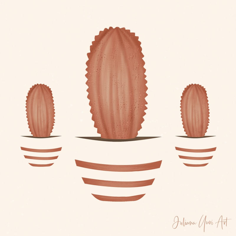 CACTUS MONOCHROME