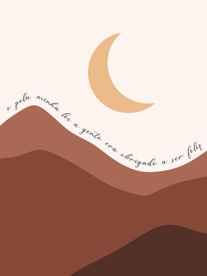TERRA ROSA MONTANHA NOITE