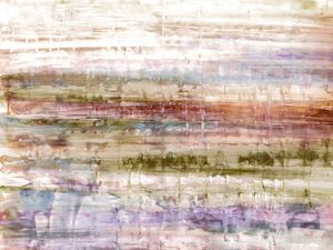 MURMUR 2, PASTEL AGUARELA ABSTRATO PAISAGEM ETEREO ELEGANTE PINTURA