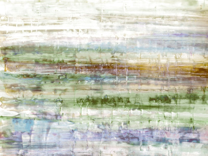 MURMUR 4, PASTEL AGUARELA ABSTRATO PAISAGEM ETEREO ELEGANTE PINTURA