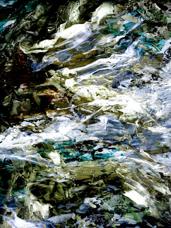 ZEN FLOW INVERTED 3, ORGANICO ABSTRATO MOVIMENTO ELEGANTE PINTURA