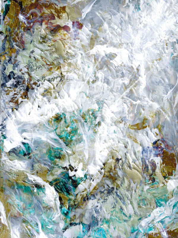 ZEN FLOW 2, ORGANICO ABSTRATO MOVIMENTO ELEGANTE PINTURA