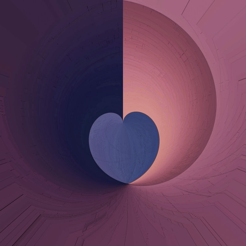 BLUE OPEN HEART 4