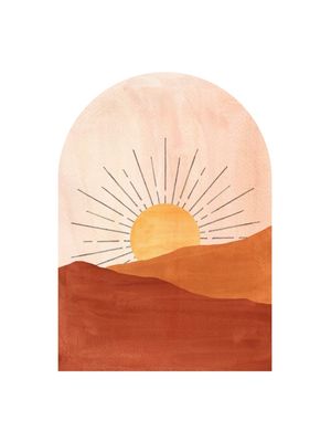 BOHO SUNRISE IN THE TERRACOTTA DESERT