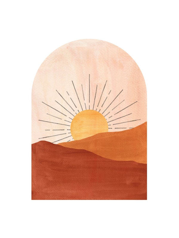 BOHO SUNRISE IN THE TERRACOTTA DESERT