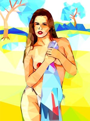 TOPLESS IN LOWPOLY