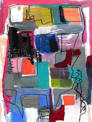 ABSTRATO COLORIDO LINHAS