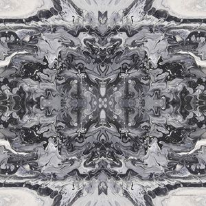 FLORAL PRETO E BRANCO - 01