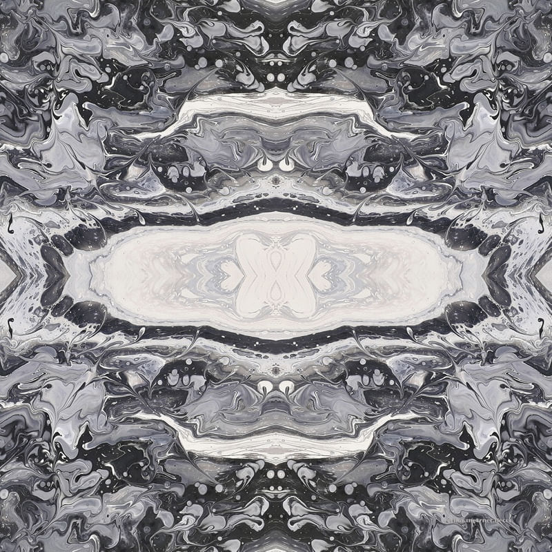 FLORAL PRETO E BRANCO - 02