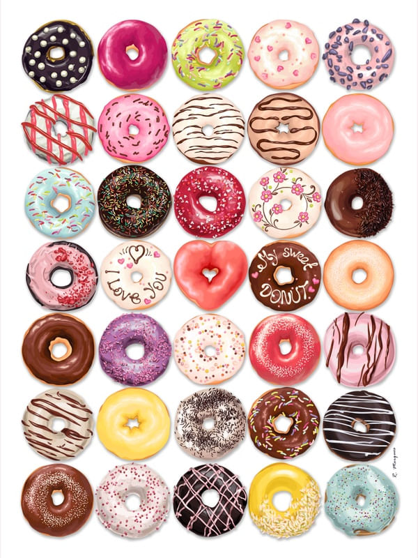 DONUTS DREAMS WHITE