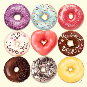 DONUTS DREAMS YELLOW