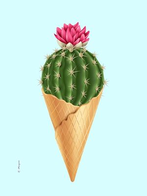 ICE CREAM CACTO GREEN