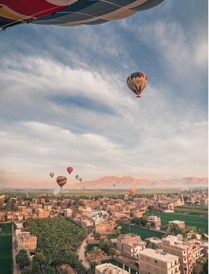 VOO DE BALÃO - LUXOR - EGITO