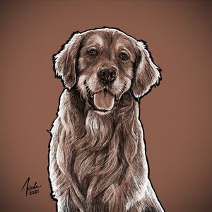 GOLDEN RETRIEVER - LÁPIS