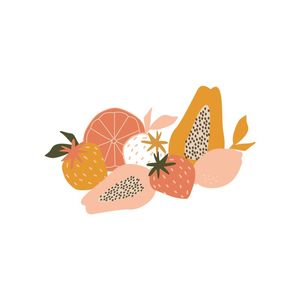 SALADA DE FRUTAS COLORIDAS