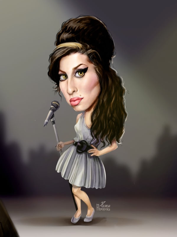 AMY WINEHOUSE POR RICARDO ALENCASTRO