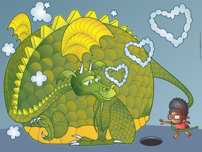 OS DRAGÕES E A GURIZADA - QUEM AMA CUIDA 5