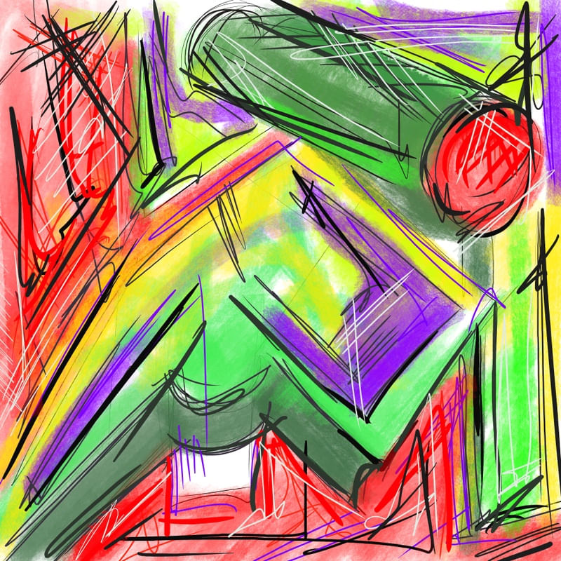 FORMAS COLORIDAS EM PERSPECTIVA