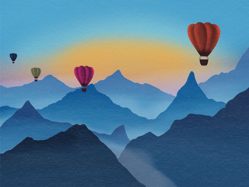 VOAR DE BALÃO