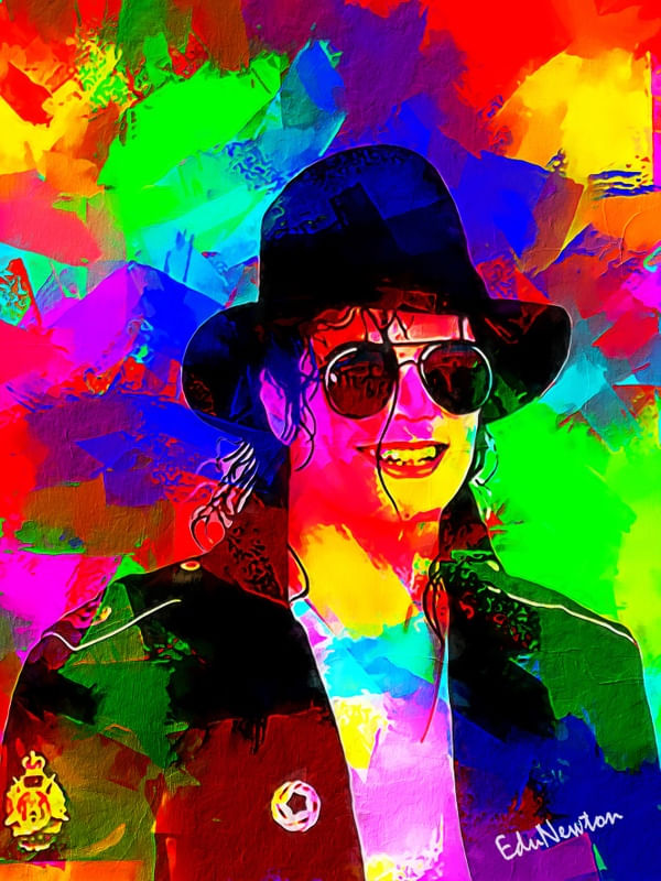 MICHAEL JACKSON - ARTE ABSTRATA