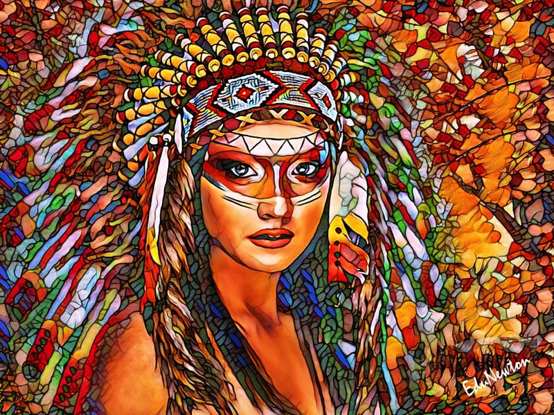ÍNDIA AMERICANA - ART NOUVEAU