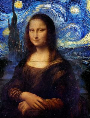 MONALISA - UMA NOITE ESTRELADA - POR COGUMELOFUNGI