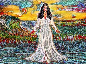 IEMANJÁ RAINHA DO MAR - ARTE MODERNA