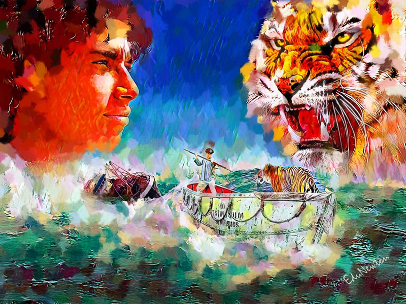 AS AVENTURAS DE PI - ABSTRACT ART