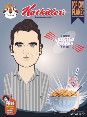 THE BOY WITH FROSTED FLAKES IN HIS SIDE