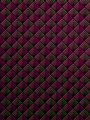 GEOMETREES FOREST - PINKGREEN
