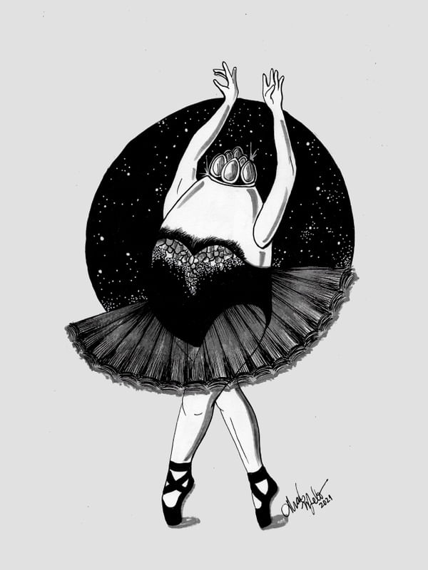 O OVO, A BAILARINA E O LAGO DOS CISNES
