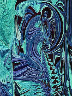 BLEU DÉGRADÉ