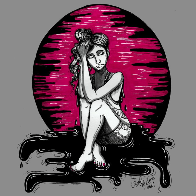 MELTING UNDER THE RED MOON