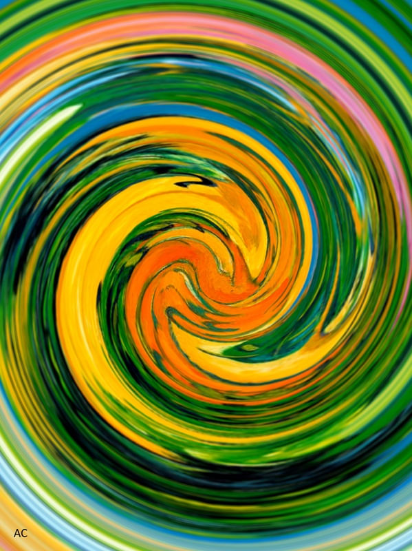 MANDALA COLORIDA IV