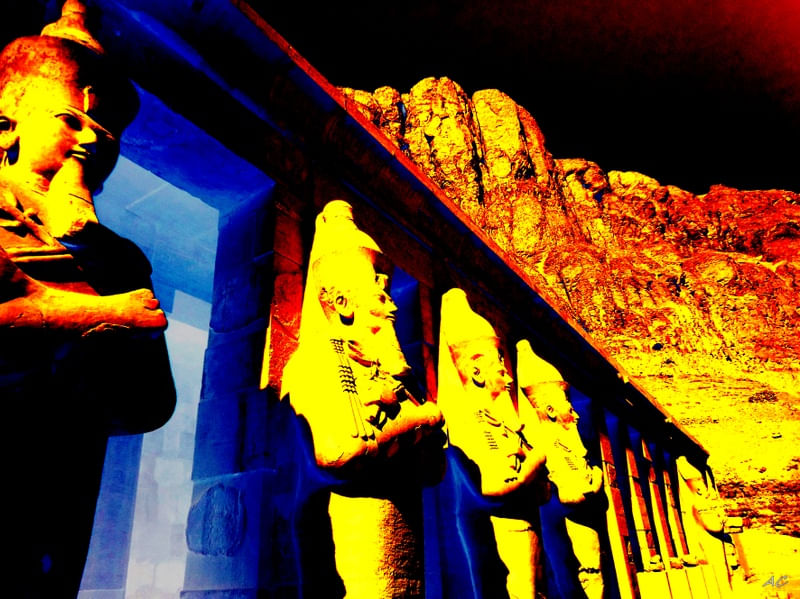TEMPLO DE HATSHEPSUT III - EGITO