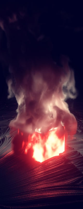 CUBO FLAME PANORAMICO V