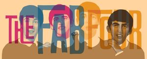 THE BEATLES FAB FOUR